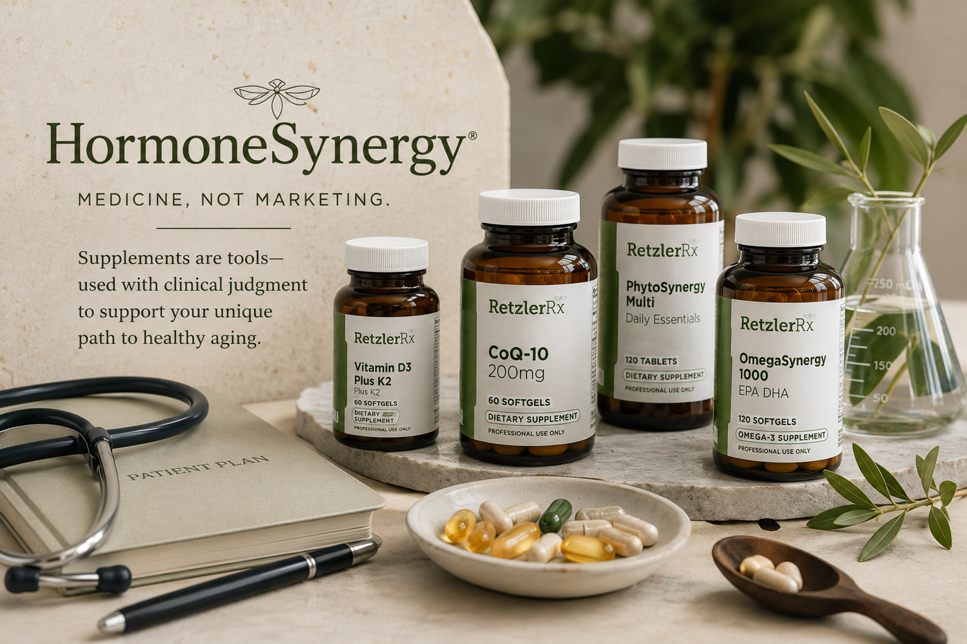 RetzlerRx® physician-formulated supplements
