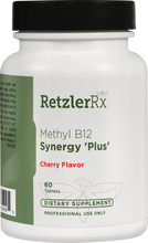 Load image into Gallery viewer, Methyl B12 Synergy Plus - Cherry - 60 tablets by RetzlerRx™