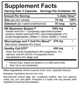 Researched Nutritionals® Transfer Factor Multi-Immune w/ Mushrooms™
