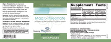 Load image into Gallery viewer, Magnesium L-Threonate Capsules - 120 Ct.