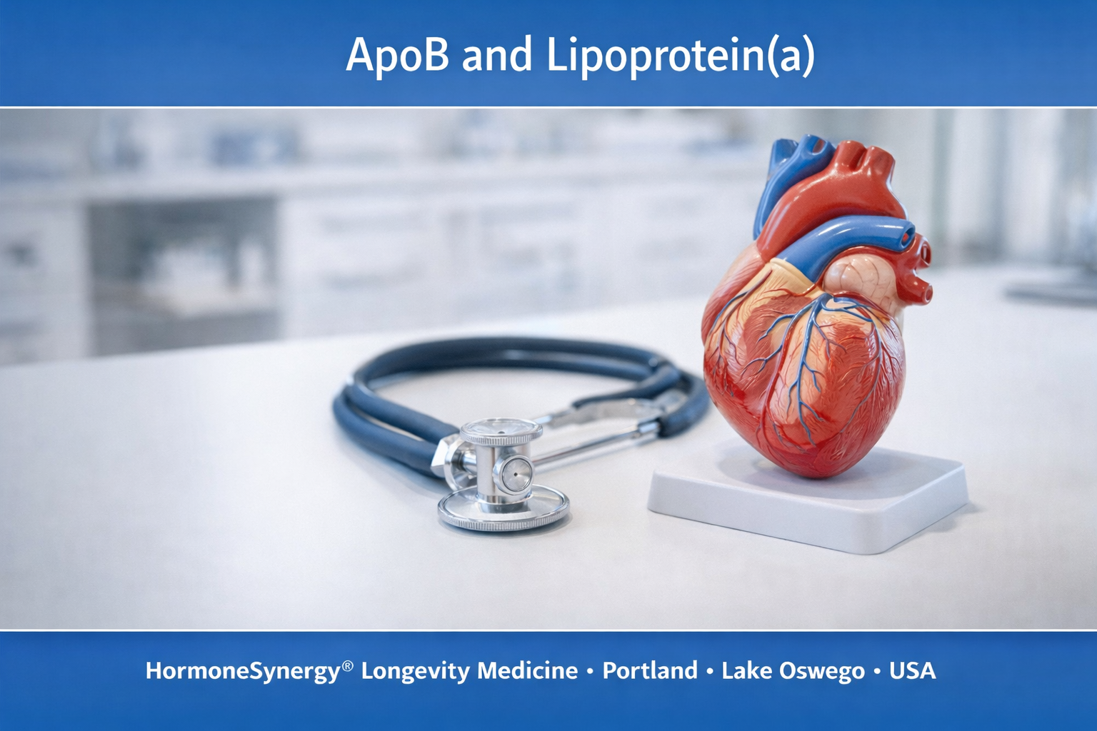 LDL cholesterol vs ApoB comparison showing which lipoprotein marker better predicts cardiovascular risk and atherosclerosis HormoneSynergy® Longevity Medicine Portland • Lake Oswego • USA