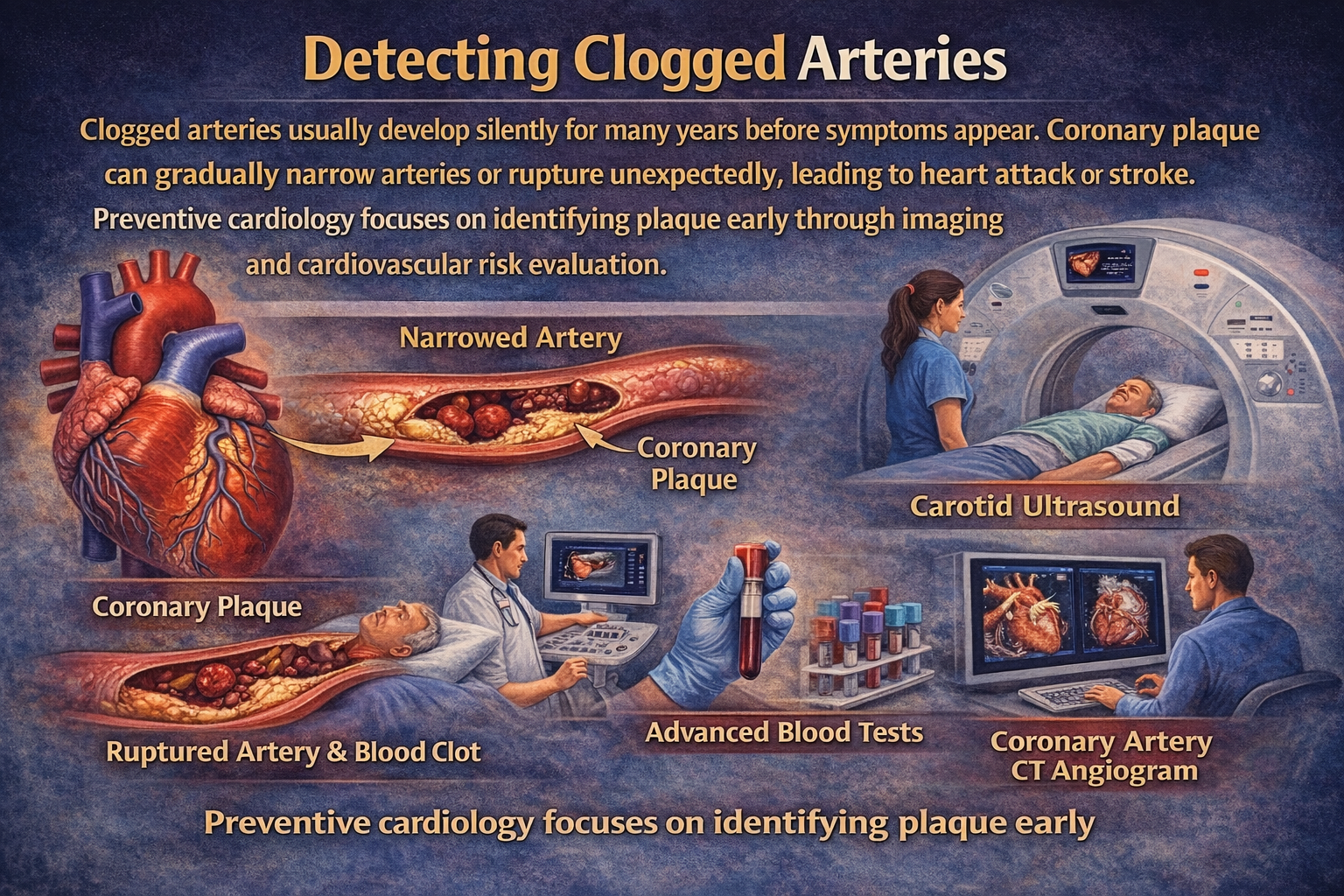 How Do You Know If Your Arteries Are Clogged? Early Signs of Coronary Plaque Oregon USA