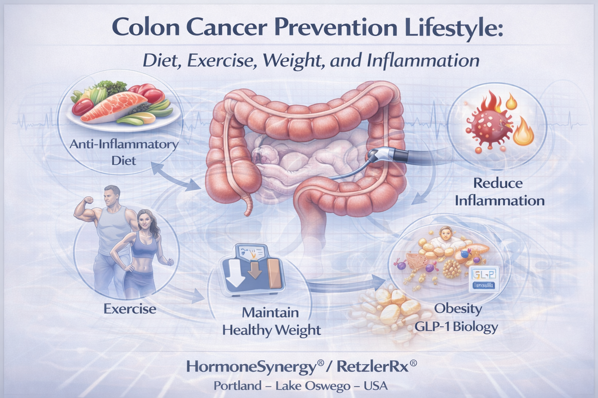 Colon Cancer Prevention Lifestyle: Diet, Exercise, Weight ...