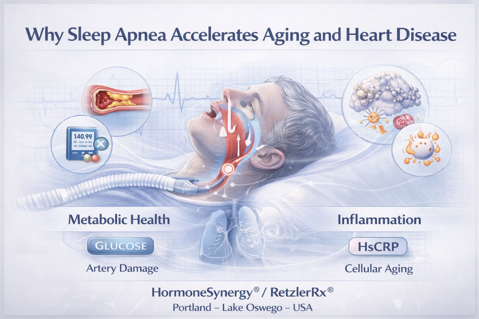 Why Sleep Apnea Accelerates Aging and Heart Disease Portland and Lake Oswego Oregon USA