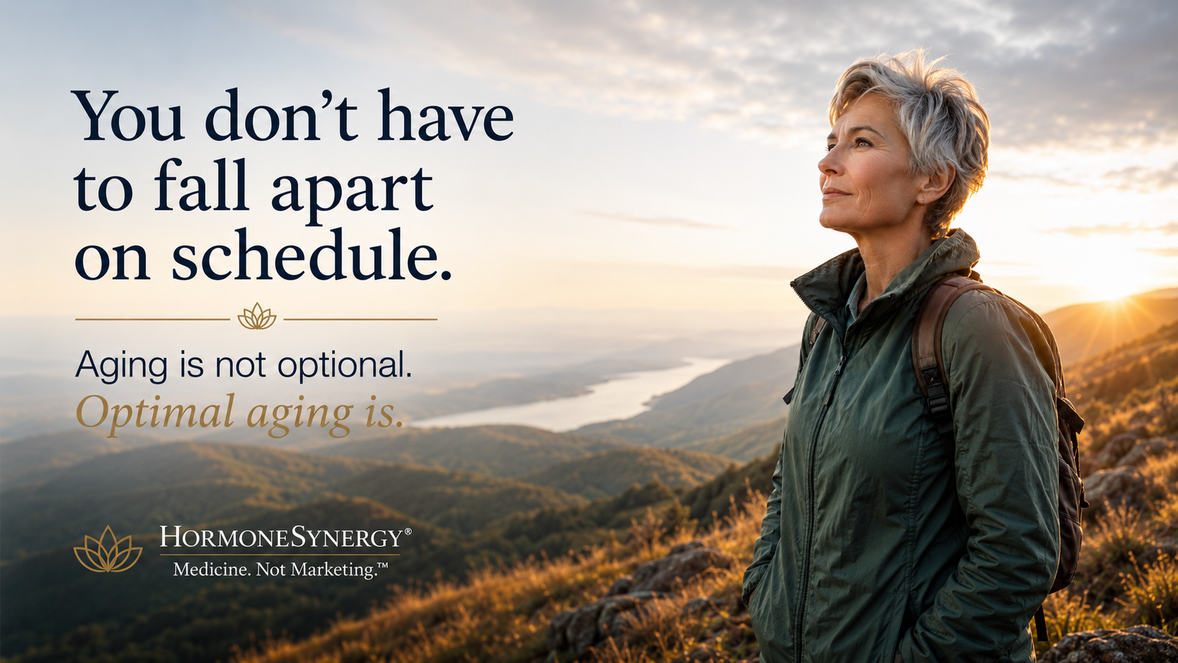 Older adult walking confidently in a longevity medicine setting, representing cognitive and physical improvement with age.