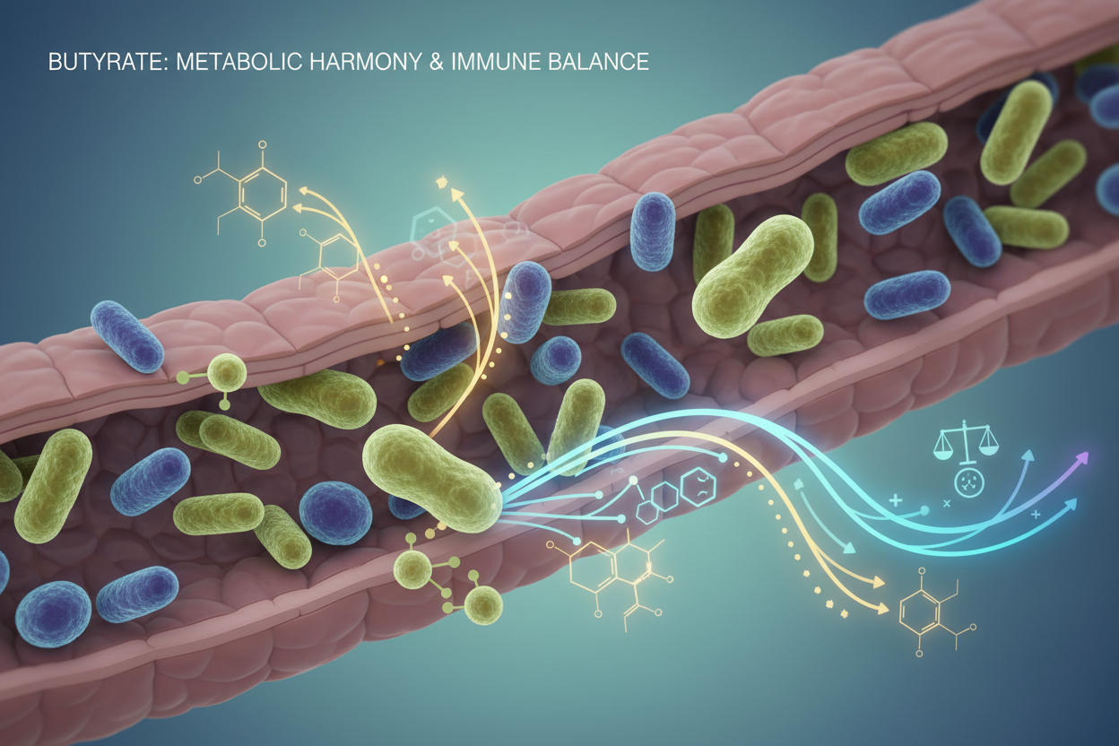 Butyrate producing gut bacteria supporting metabolic health and inflammation control HormoneSynergy Longevity Medicine Portland Lake Oswego USA