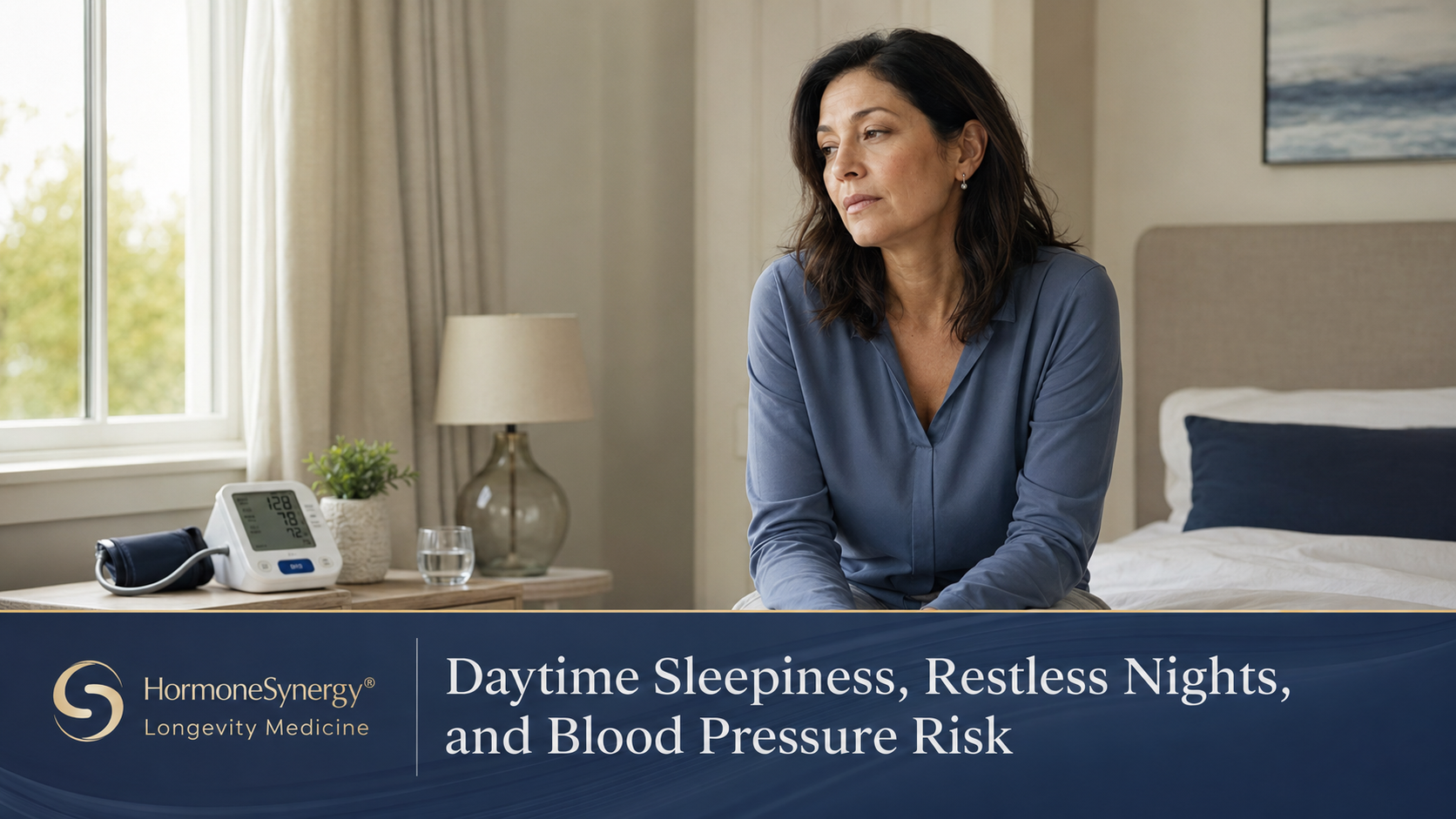Excessive daytime sleepiness combined with taking 30 minutes or longer to fall asleep may signal higher hypertension risk. HormoneSynergy® explains what the study means clinically.