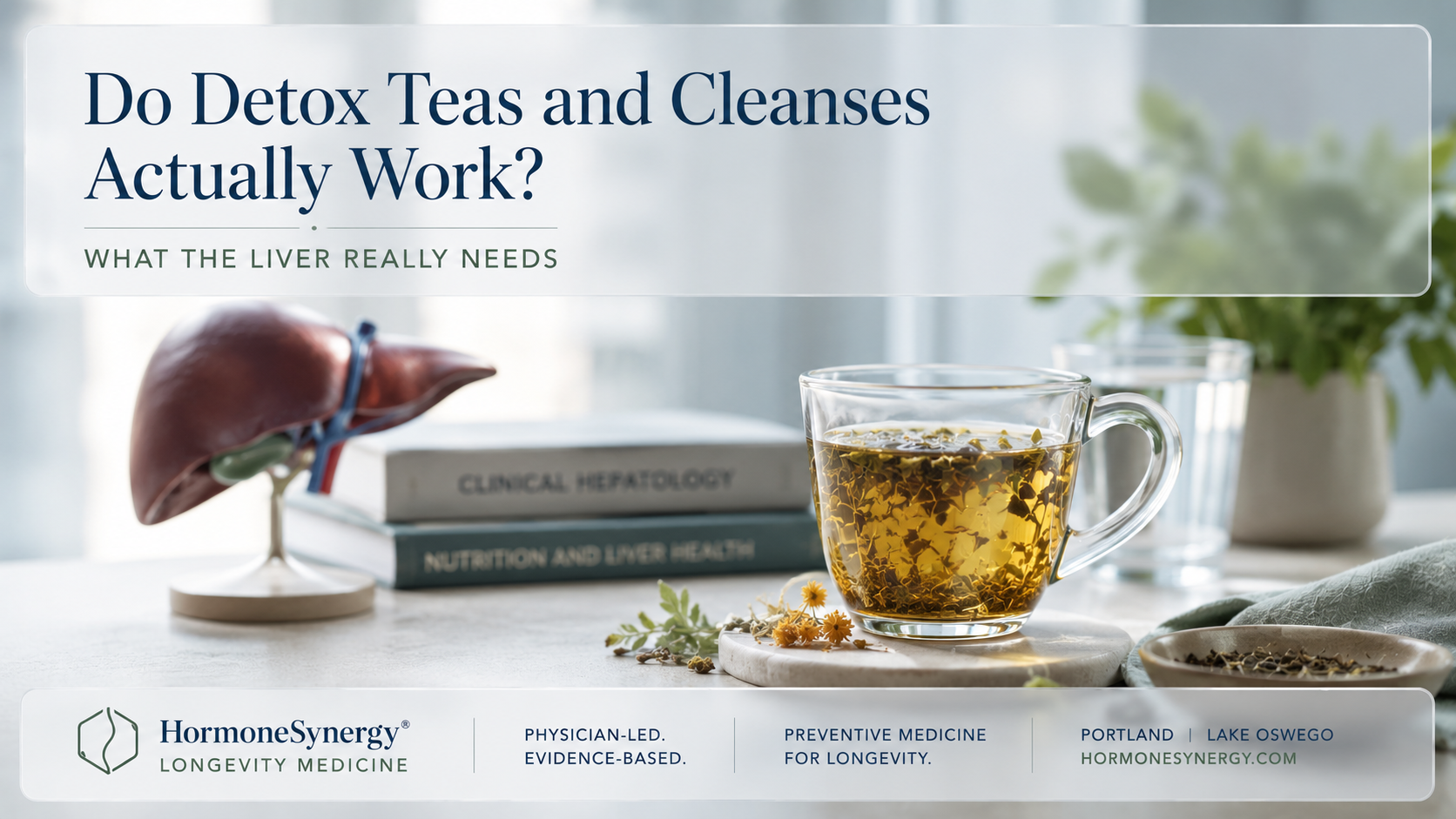 Evidence-based detoxification physiology and liver health in longevity medicine