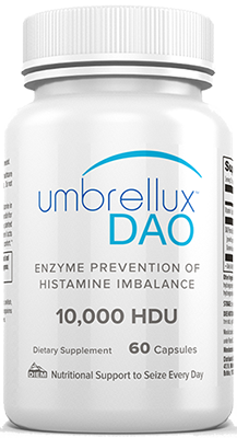 Umbrellux® DOA and Diamine Oxidase (DAO) for Histamine Intolerance