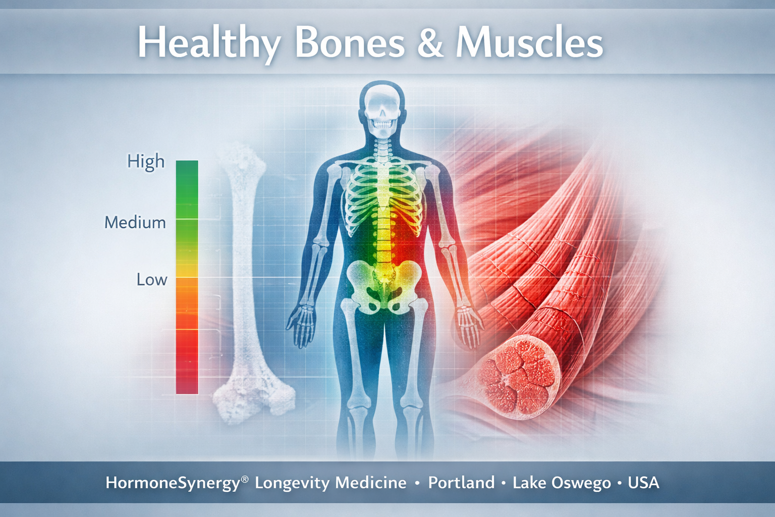 Healthy Bones and Muscles: A Longevity Medicine Approach to Strength, Density, and Aging Prevention