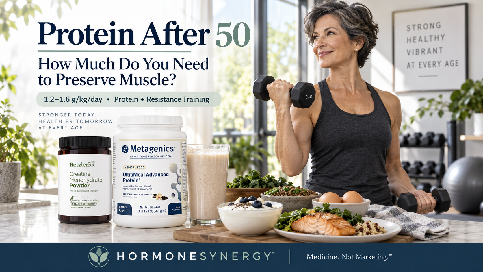 Protein After 50 — How Much Do You Need to Preserve Muscle?