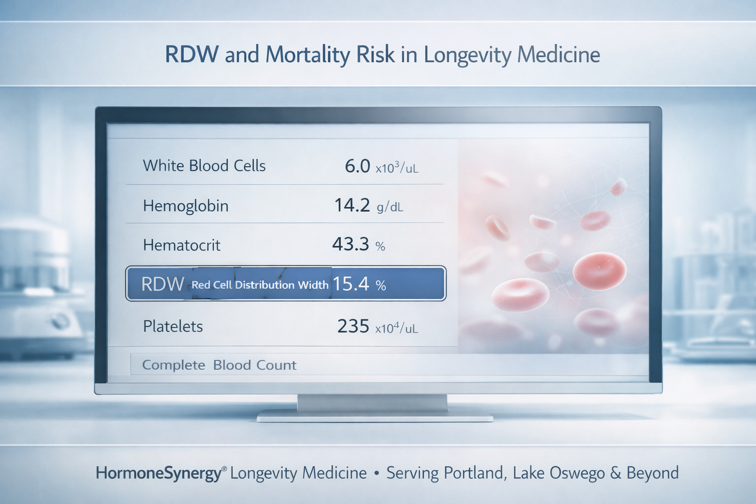 Important Rdw RDW and Mortality Risk: What This Overlooked Marker Means for Longevity ...