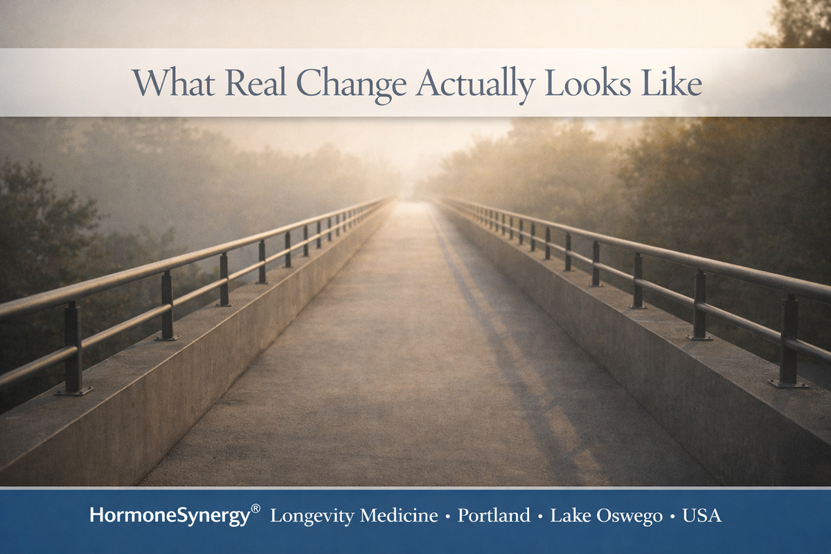 What Real Change Actually Looks Like | HormoneSynergy®