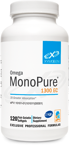 Omega MonoPure® 1300 EC 120 Softgels Fish Oil & Omega-3 Fatty Acids Collection HormoneSynergy