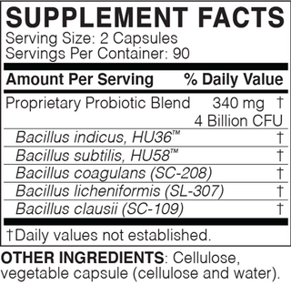 Load image into Gallery viewer, Mega SporeBiotic 180 Capsules by Microbiome Labs Dr. Retzler’s Line of Premier Supplements HormoneSynergy