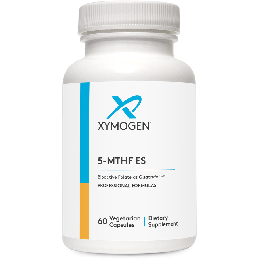 5-MTHF ES 60 Capsules MTHFR Active Folate & Methylation Support Xymogen