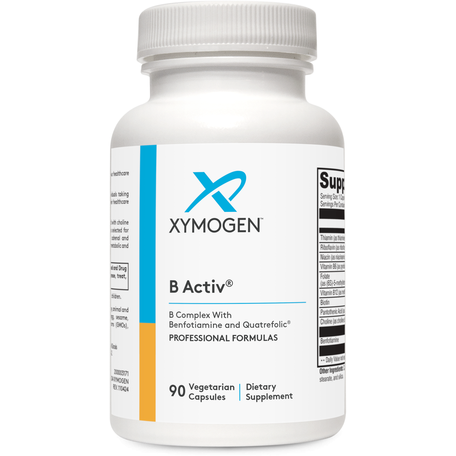 B Activ® 90 Capsules Adrenal Support Collection Xymogen