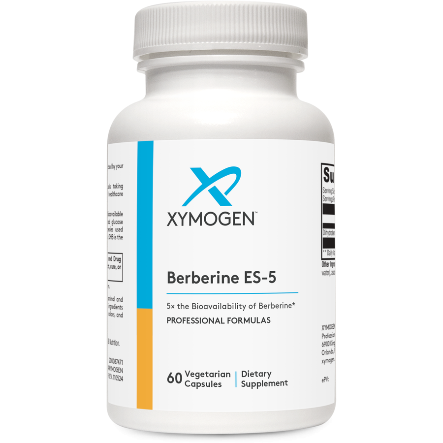 Berberine ES-5 60 Capsules Herbal Formulations Collection Xymogen