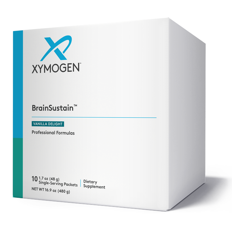 BrainSustain™ Vanilla Delight 10 Servings Xymogen® Supplement Collection