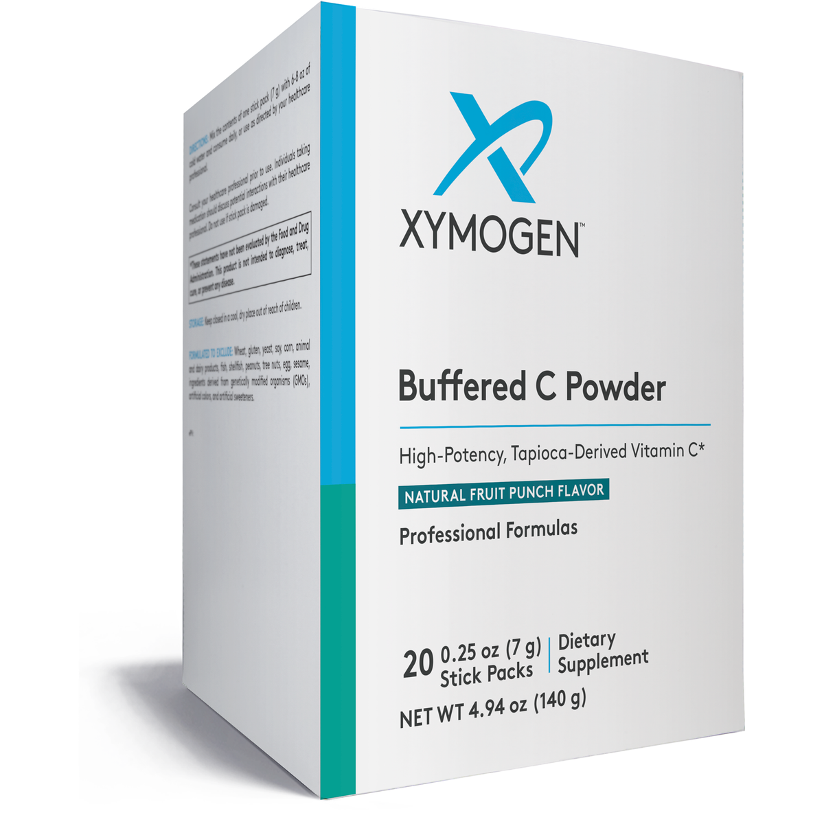 Buffered C Powder Fruit Punch 20 Servings – HormoneSynergy
