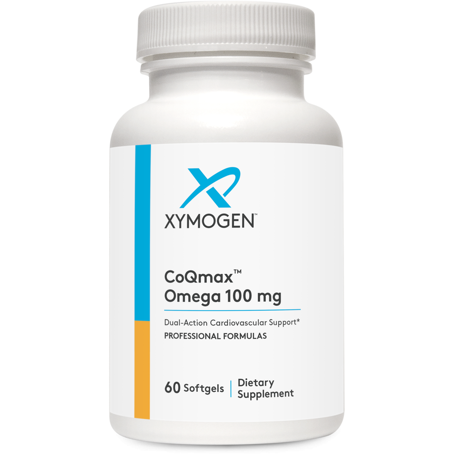 CoQmax™ Omega 100 mg 60 Softgels Cardiometabolic & Heart Health Collection
