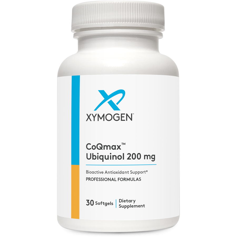 CoQmax™ Ubiquinol 200 mg 30 Softgels Xymogen® Supplement Collection