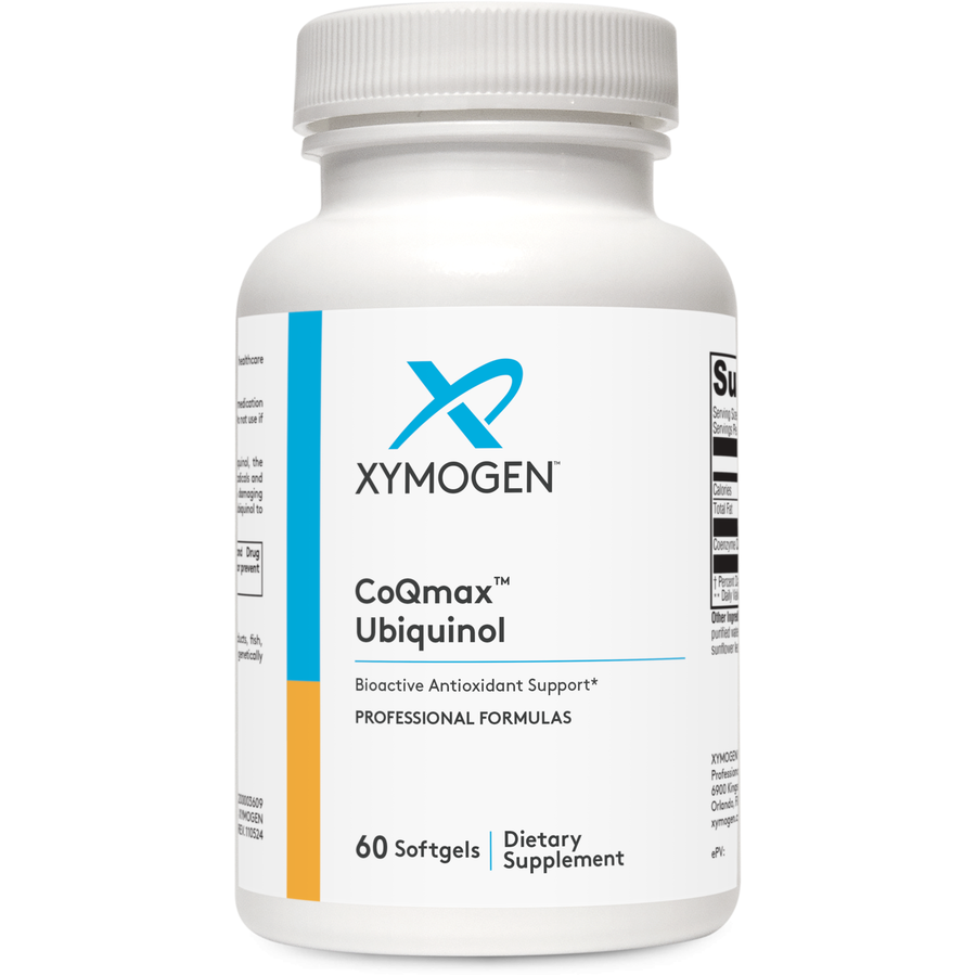 CoQmax™ Ubiquinol 60 Softgels Xymogen® Supplement Collection