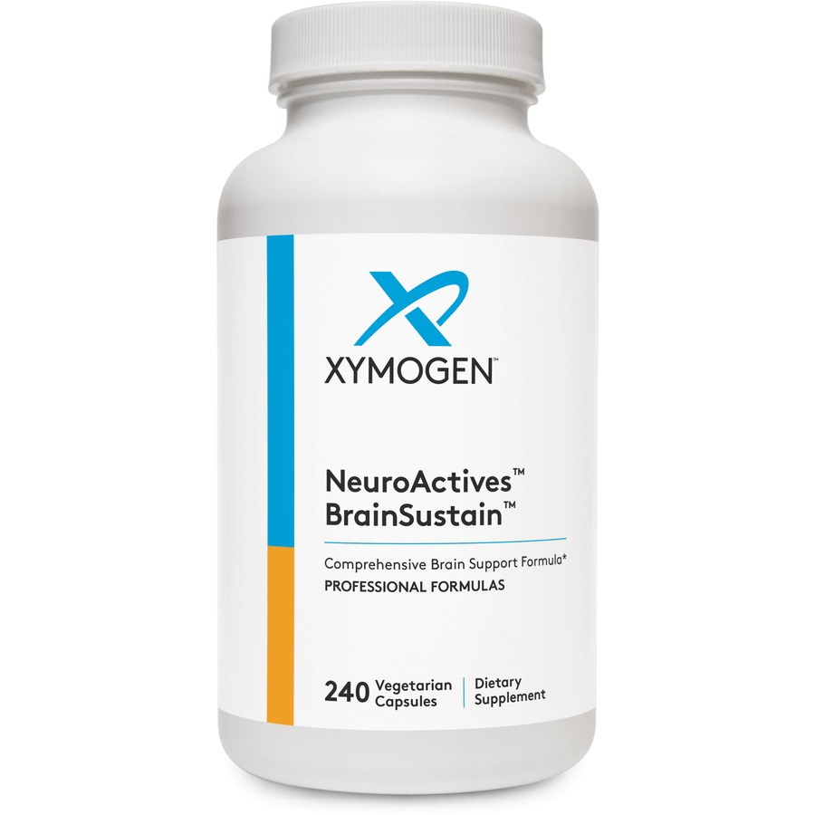NeuroActives™ BrainSustain™ 240 Capsules Xymogen® Supplement Collection HormoneSynergy