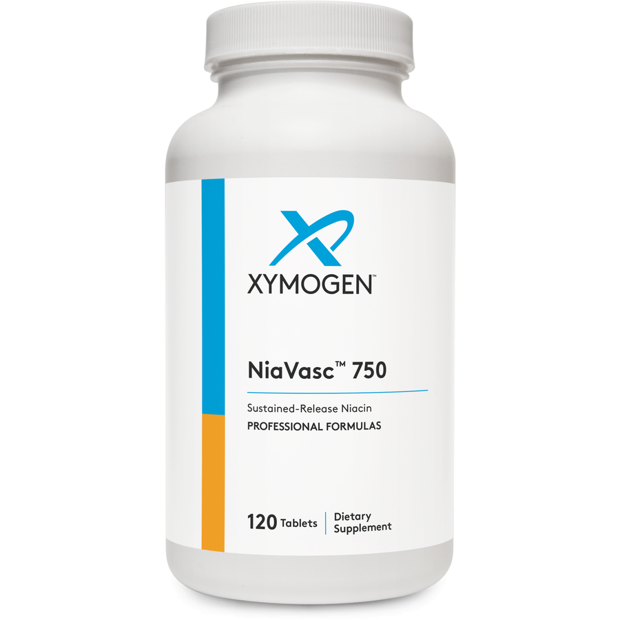 NiaVasc™ 750 120 Tablets Xymogen® Supplement Collection HormoneSynergy