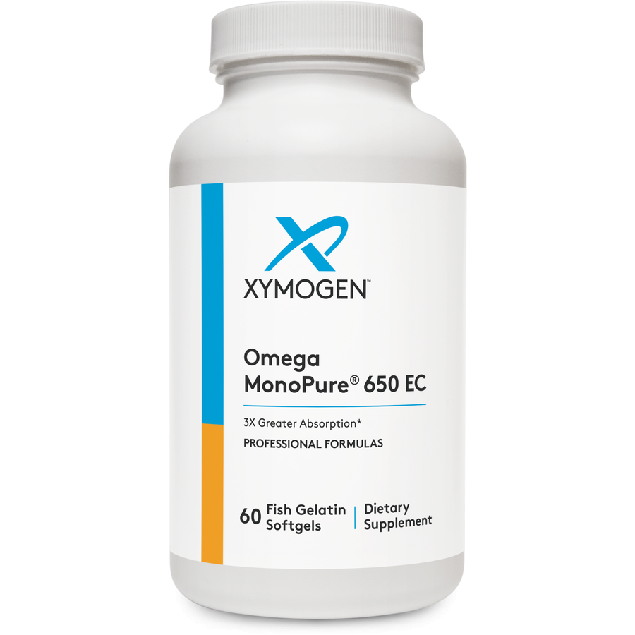 Omega MonoPure® 650 EC 60 Softgels Fish Oil & Omega-3 Fatty Acids Collection HormoneSynergy