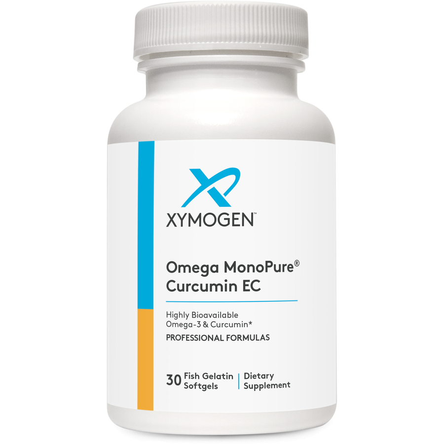 Omega MonoPure® Curcumin EC 30 Softgels Xymogen® Supplement Collection HormoneSynergy