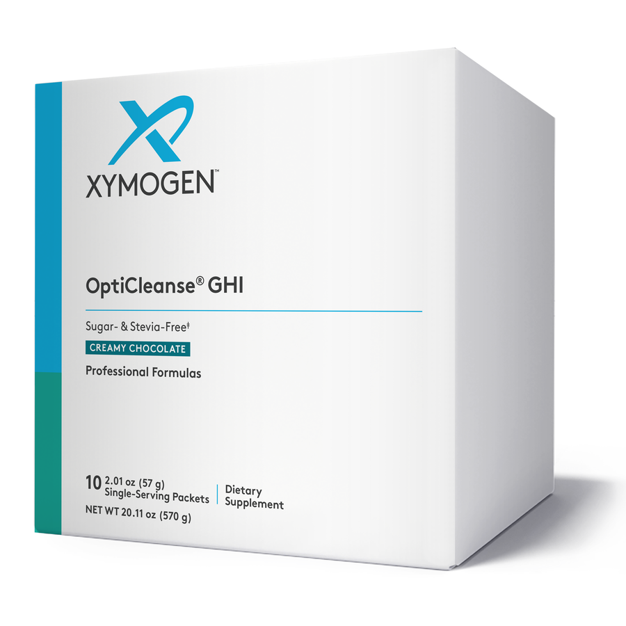 OptiCleanse® GHI Creamy Chocolate Sugar- & Stevia-Free 10 Servings HormoneSynergy® / RetzlerRx® Protein, Collagen & Detox Support HormoneSynergy