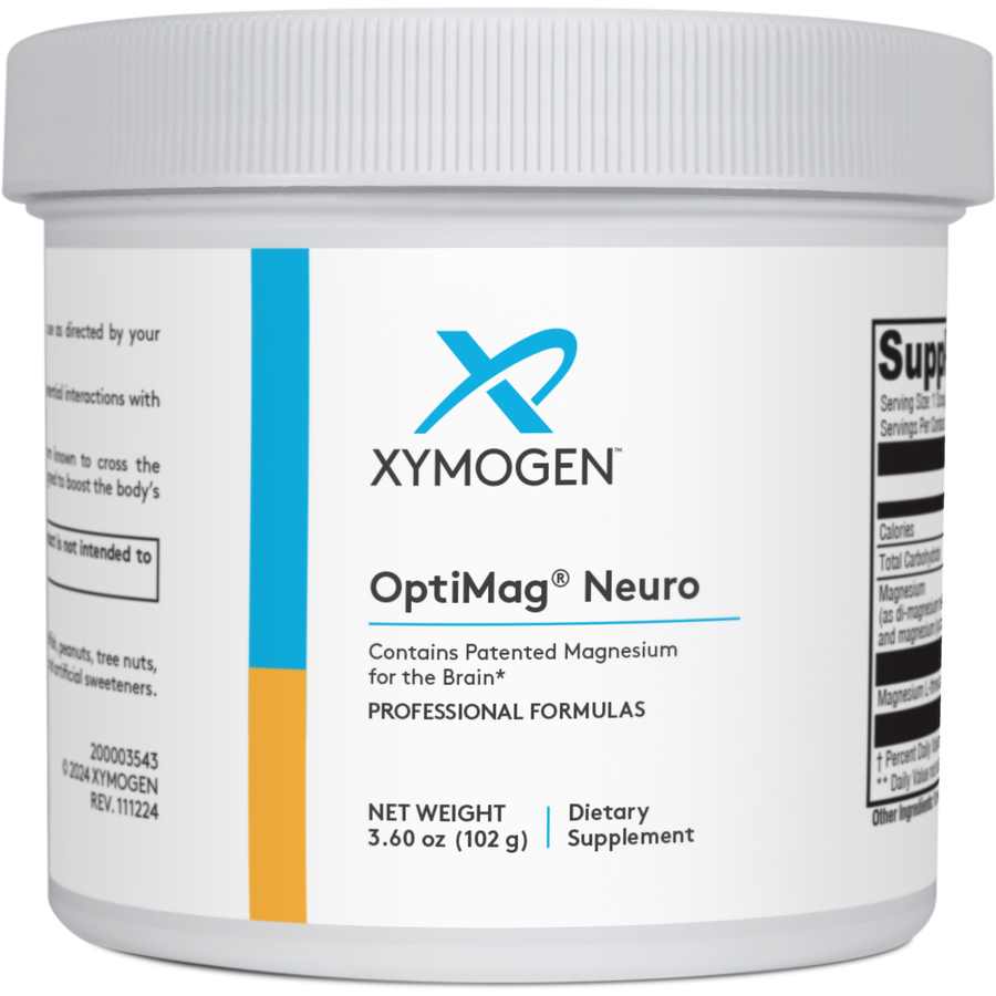 OptiMag® Neuro Unflavored 60 Servings Xymogen® Supplement Collection HormoneSynergy