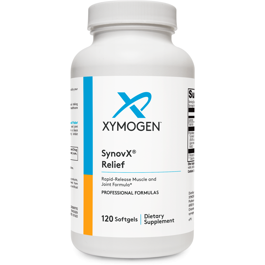 SynovX® Relief 120 Softgels HormoneSynergy® / RetzlerRx® Muscle, Joint & Bone Support Collection HormoneSynergy
