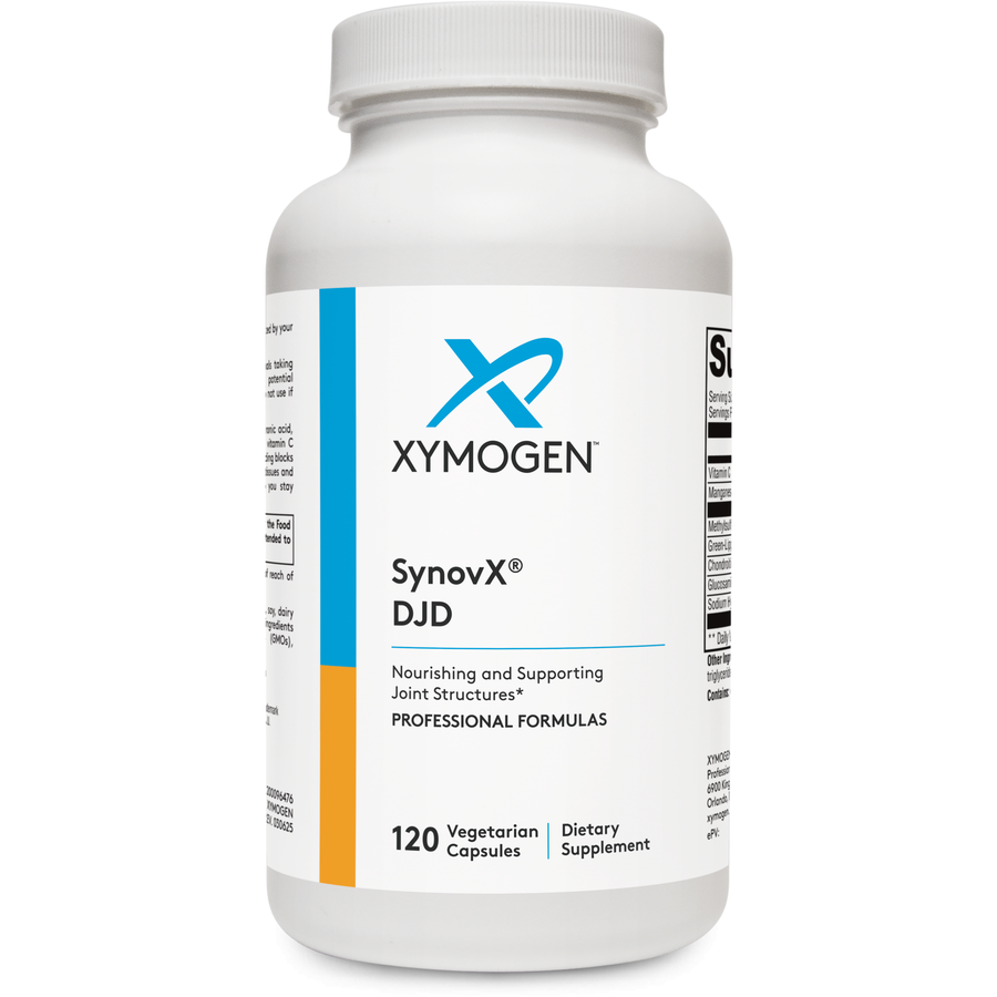 SynovX® DJD 120 Capsules HormoneSynergy® / RetzlerRx® Muscle, Joint & Bone Support Collection HormoneSynergy