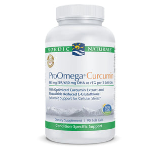 Nordic Naturals ProOmega Curcumin 90 Softgels ( Formerly ProOmega CRP )