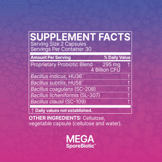 Load image into Gallery viewer, Mega SporeBiotic 60 Capsules by Microbiome Labs Dr. Retzler’s Line of Premier Supplements HormoneSynergy