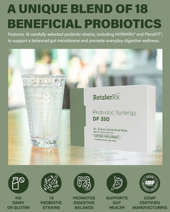 Probiotic Synergy DF 350 - 18 Strains HOWARU® & FloraFIT®