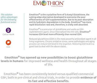 Load image into Gallery viewer, S-Acetyl Glutathione – Emothion® Advanced Antioxidant 120 ea. Acid-Resistant Capsules Antioxidants Dr. Retzler’s Line of Premier Supplements HormoneSynergy