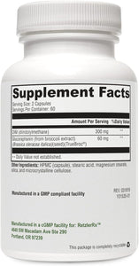 DIM Diindolylmethane with Glucorphinin - 120 Capsules by RetzlerRx™