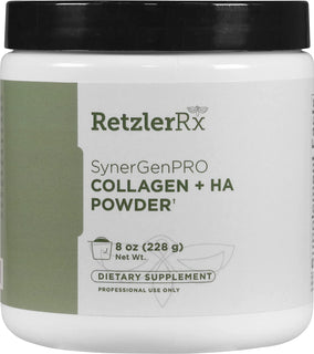 Load image into Gallery viewer, RetzlerRx SynergyGenPro Collagen plus HA bulk powder for joint mobility, tendon support, skin hydration, and muscle support