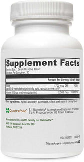 Load image into Gallery viewer, Active Folate B12 Synergy 1700 mcg L-5-MTHF + 2500 mcg B12 | Quick Dissolve Cherry Tablets | Premium RetzlerRx Supplement 5-MTHF / Methylation Dr. Retzler’s Line of Premier Supplements HormoneSynergy