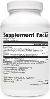 Load image into Gallery viewer, RetzlerRx® Bergamot Synergy Plus – Heart &amp; Metabolic Wellness Formula Cardiovascular Support Cardiometabolic &amp; Heart Health Collection HormoneSynergy