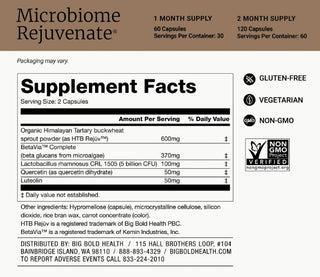 Load image into Gallery viewer, Big Bold Health Microbiome Rejuvenate® | Prebiotic + Probiotic + Postbiotic
