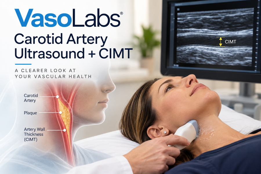 VasoLabs® Carotid Artery Ultrasound + CIMT