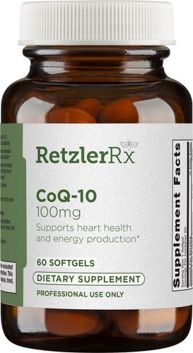 CoQ10 100 mg by RetzlerRx® | Heart Health & Energy Support
