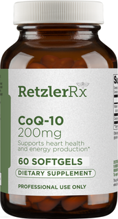 Load image into Gallery viewer, CoQ10 200 mg by RetzlerRx® | Heart Health &amp; Energy Support Cardiovascular Support Cardiometabolic &amp; Heart Health Collection HormoneSynergy