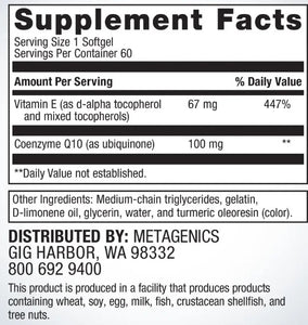 CoQ10 100 mg by RetzlerRx® | Heart Health & Energy Support (Copy)