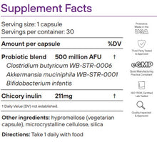 Load image into Gallery viewer, PPendulum® Life GLP-1 Probiotic Pro – Clinically Studied Probiotics with Akkermansia &amp; Clostridium butyricum for GLP-1 Support, Gut Health &amp; Metabolic Wellness – Vegan, Non-GMO, Shelf-Stable