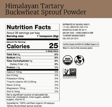 Load image into Gallery viewer, Himalayan Tartary Buckwheat Sprout Powder by Big Bold Health